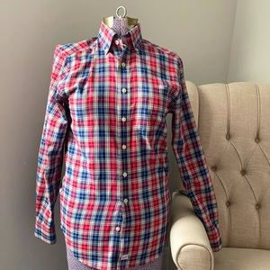 Vineyard Vines plaid button down shirt